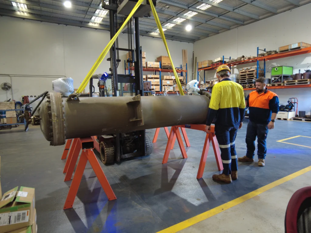 Inspecting heat exchanger