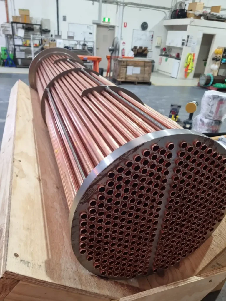 New oil cooler tube bundle